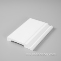Baseboards Panel Pantang Polistirena Plastik Kalis air